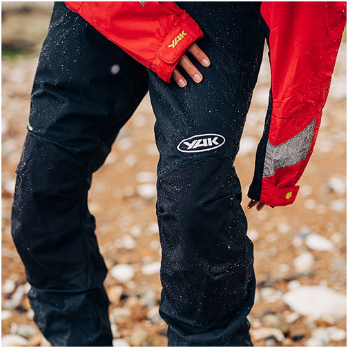 2026 Yak Chinook Kayak Dry Trousers Black 3731